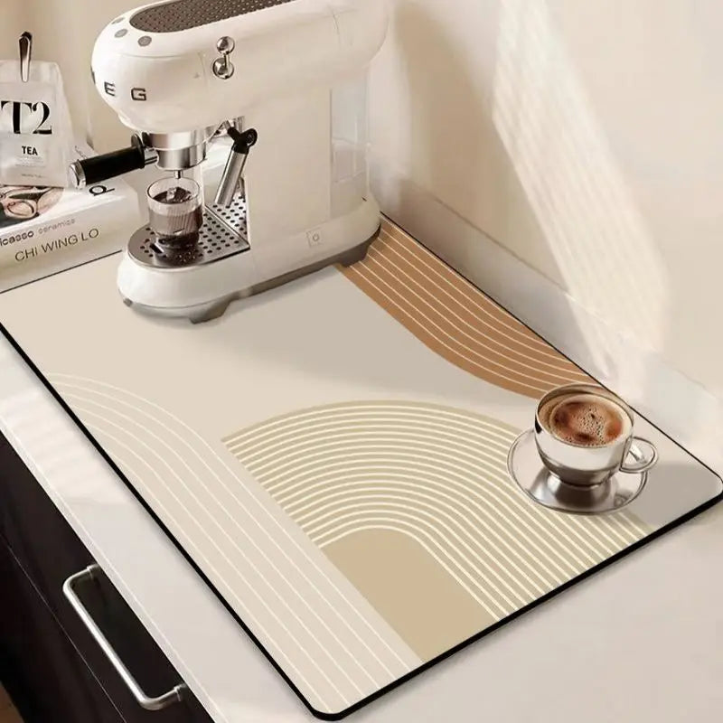 Dish Drying Mat Super Absorbent Dish Mat Drying