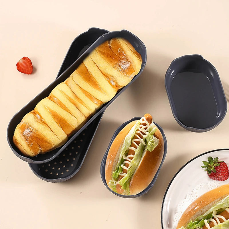 4pcs Baking Mold Loaf Pan Heat Resistant Toast