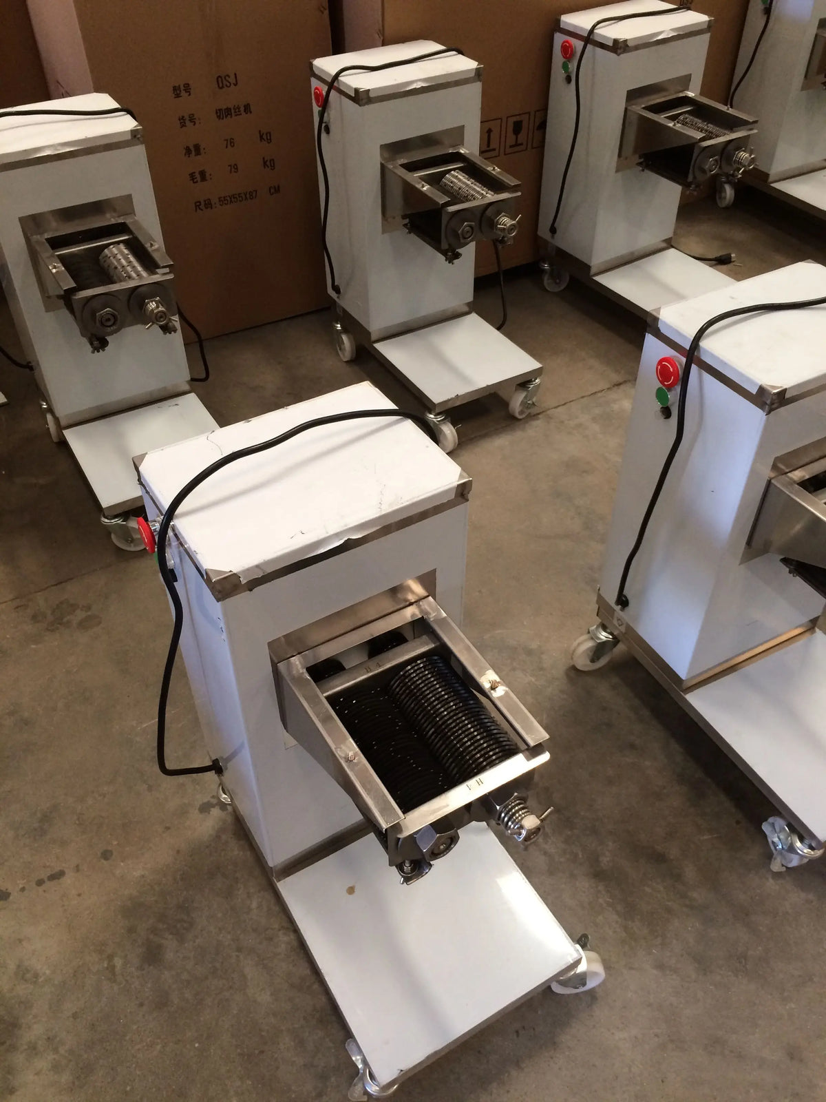 Qe Electric Meat Slicer Meat 220v/110v Cutter Pulley