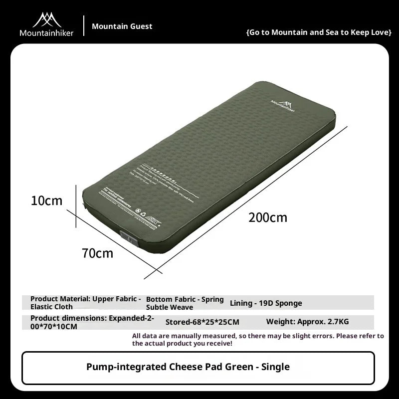 Mountainhiker Sleeping Pad Mat Upgrade Edition 10cm High