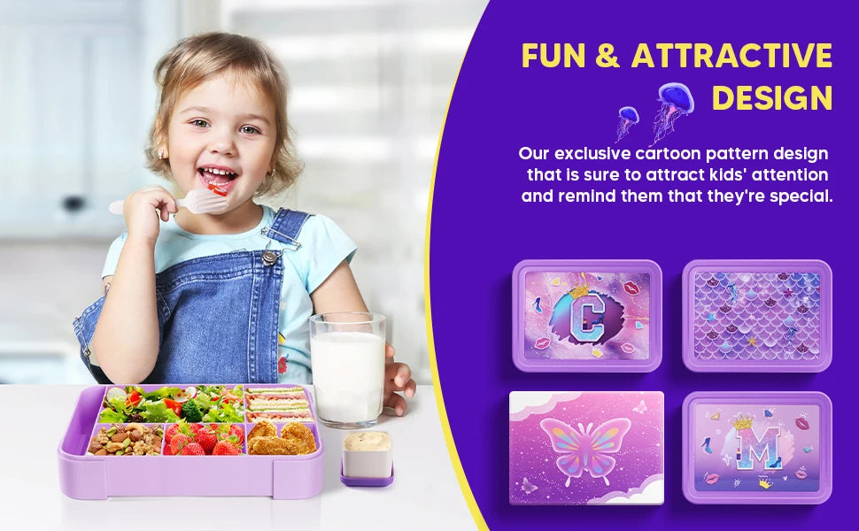 Unicorn Bento Lunch Box Kids Microwave Oven Bento