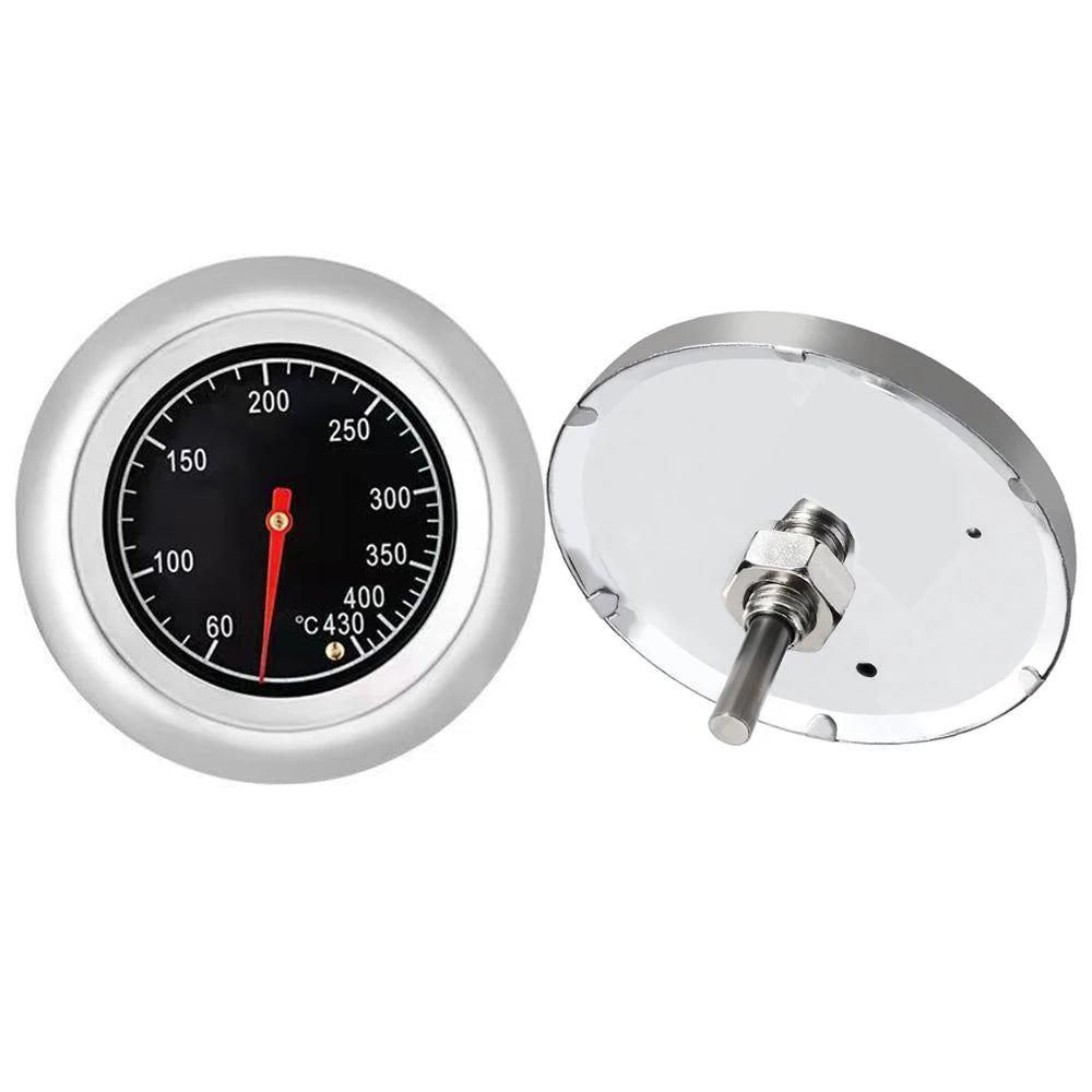 76mm -430 Stainless Steel Bbq Grill Thermometer Gauge
