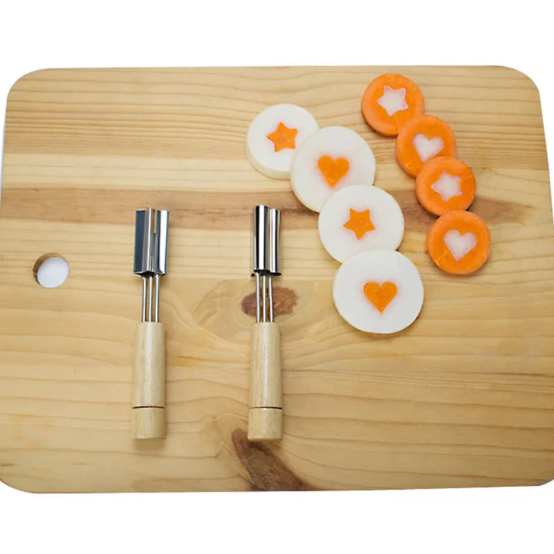 Stainless Steel Fruit Vegetable Cutter Mold Carrot Cucumber