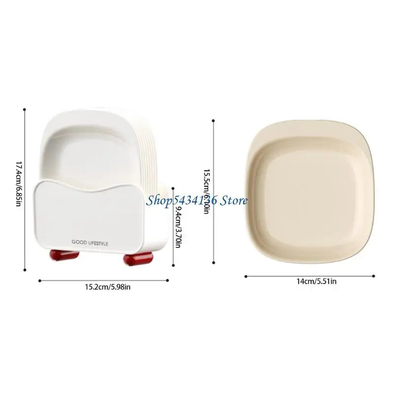 H7ed Of Dishwasher Safe Small Bone Dishware Nonslip