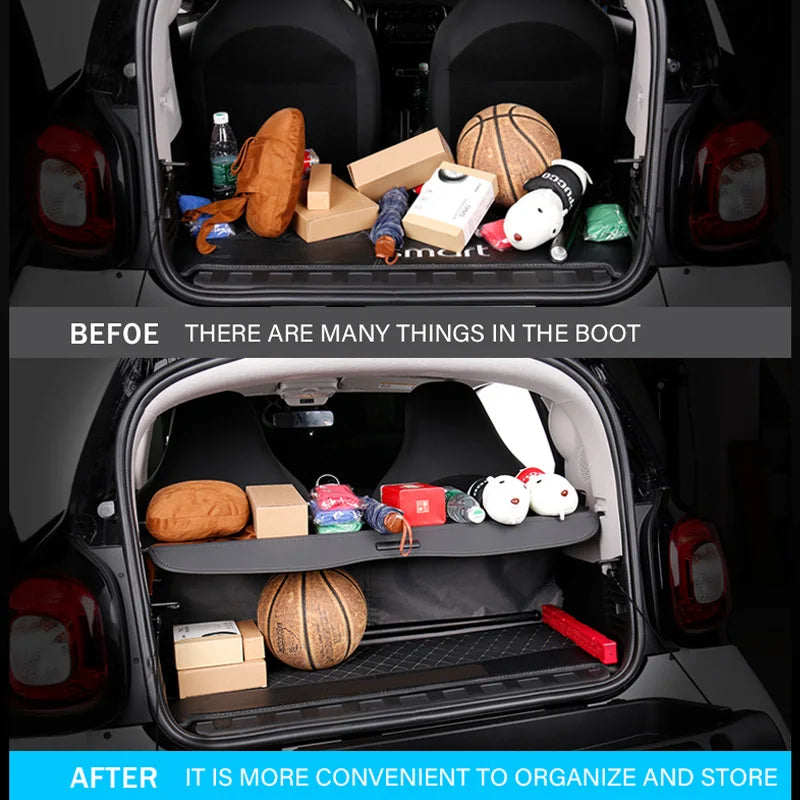 Trunk Curtain Cover Trunk Storage Bag Net Trunk