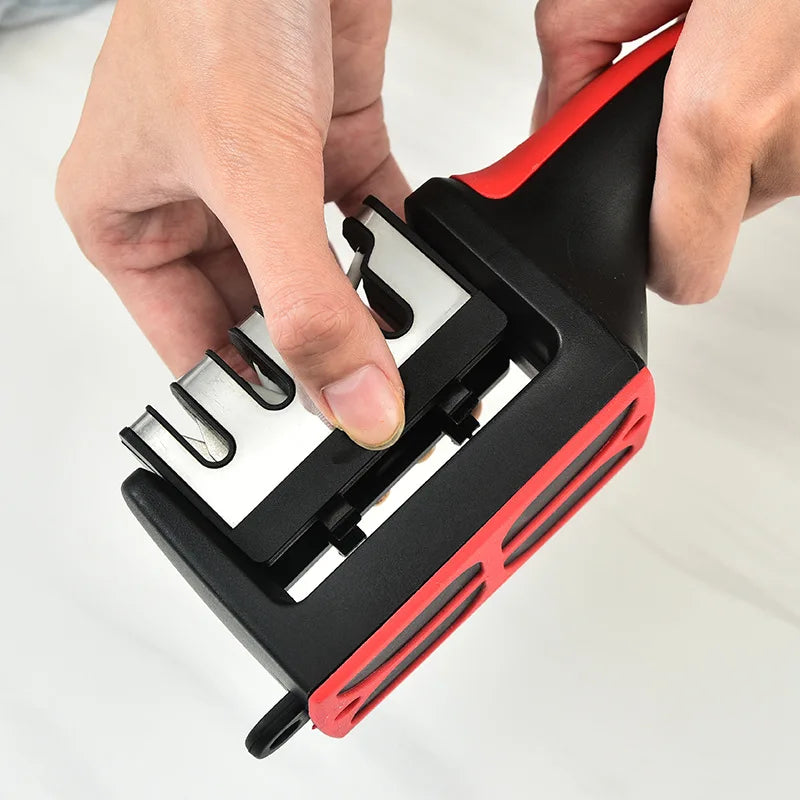 4segment Knife Sharpener Multi-Functional Hand-Held