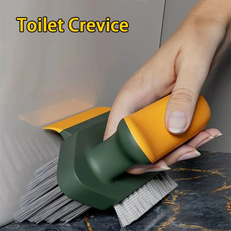 In Brush Squeegee Gap Groove Cleaning Glass Scraper
