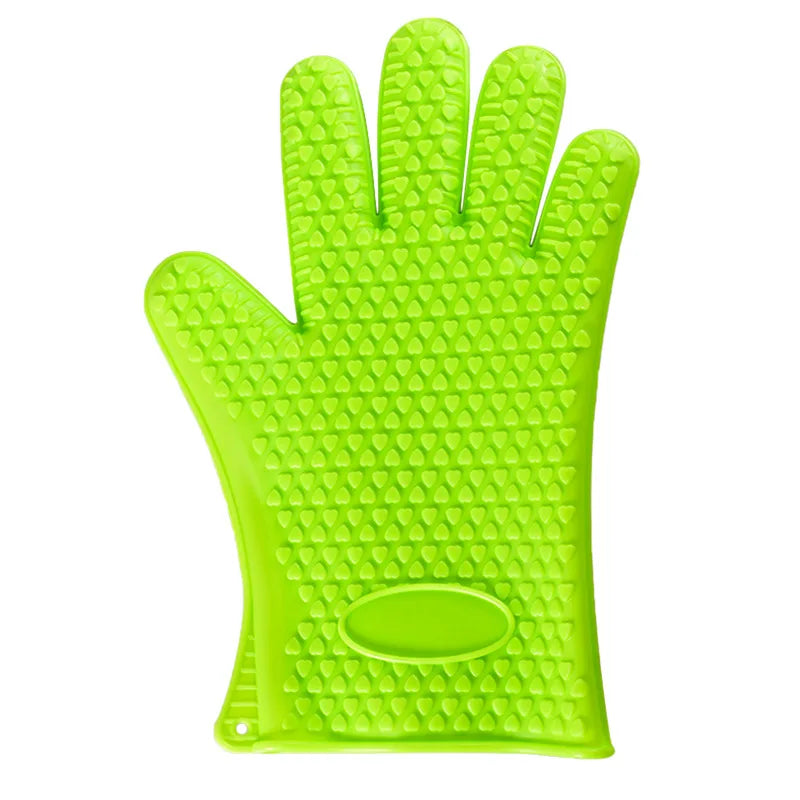 Baking Silicone Microwave Oven Gloves Bbq Grill Gloves
