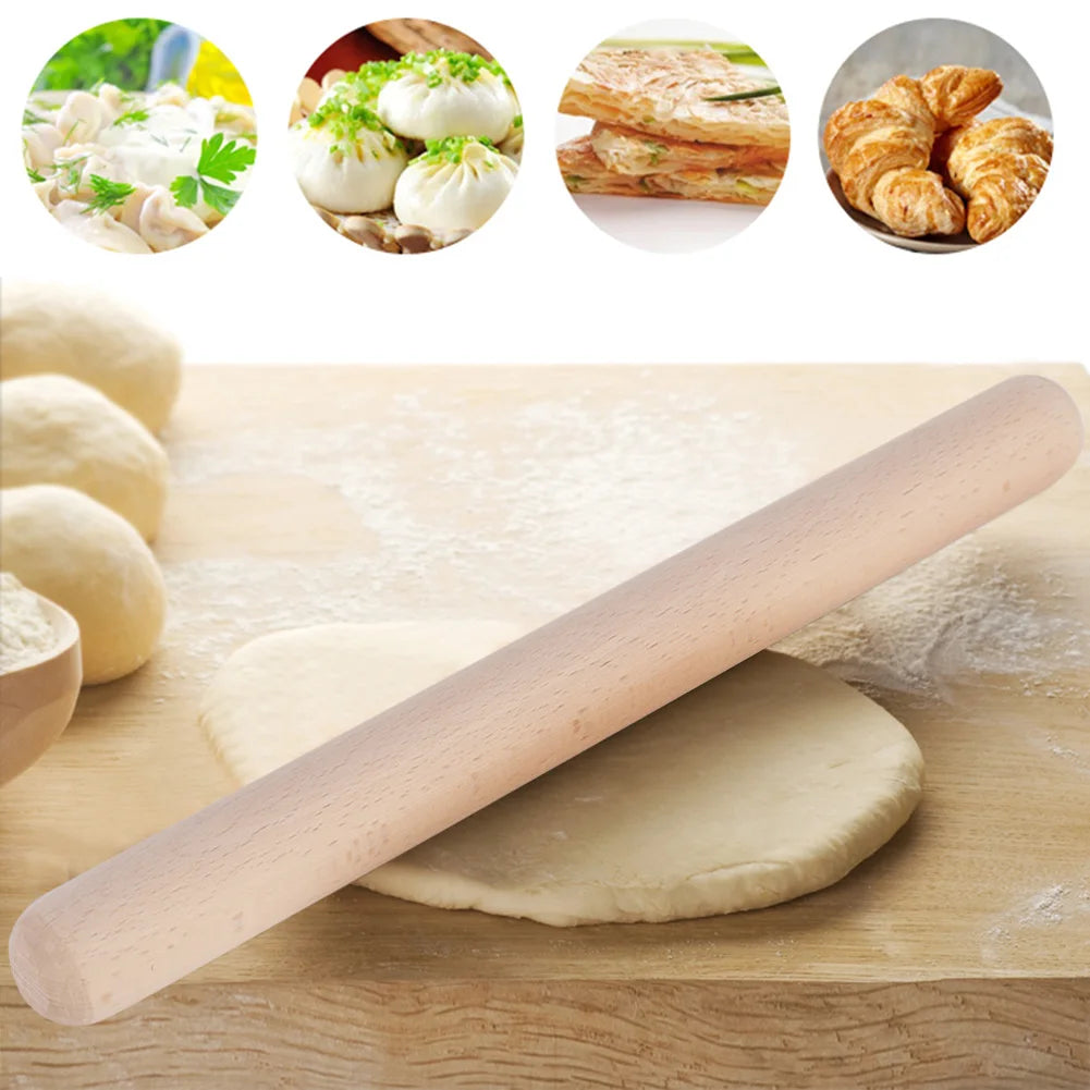 Pie Rolling Pin Pizza Baker Rolling Pin Wood