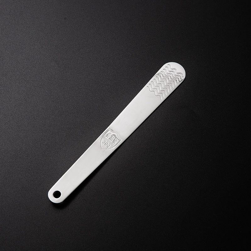2pcs Dumpling Spoon Stainless Steel Flat Stuffing Shovel