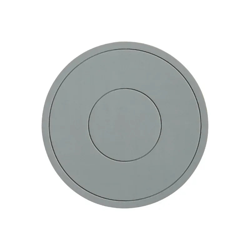 High Temperature Resistant Thickened Silicone Coaster Round