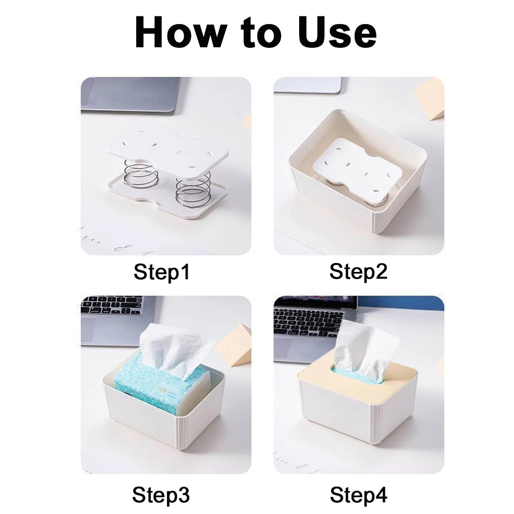 Tissue Box Tissue Dispenser Spring Automatic Lift Spring