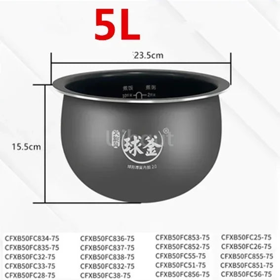 Rice Cooker Liner Supor Pressure Lnner Pot Rice