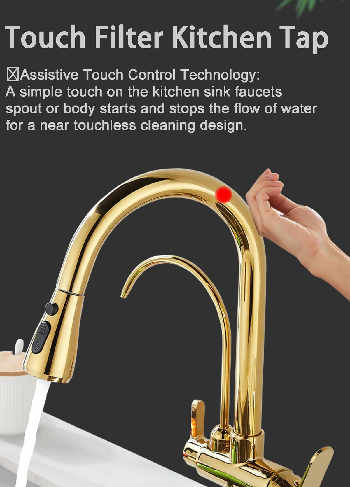 Smart Touch On Filter Faucets Way Cold Pure