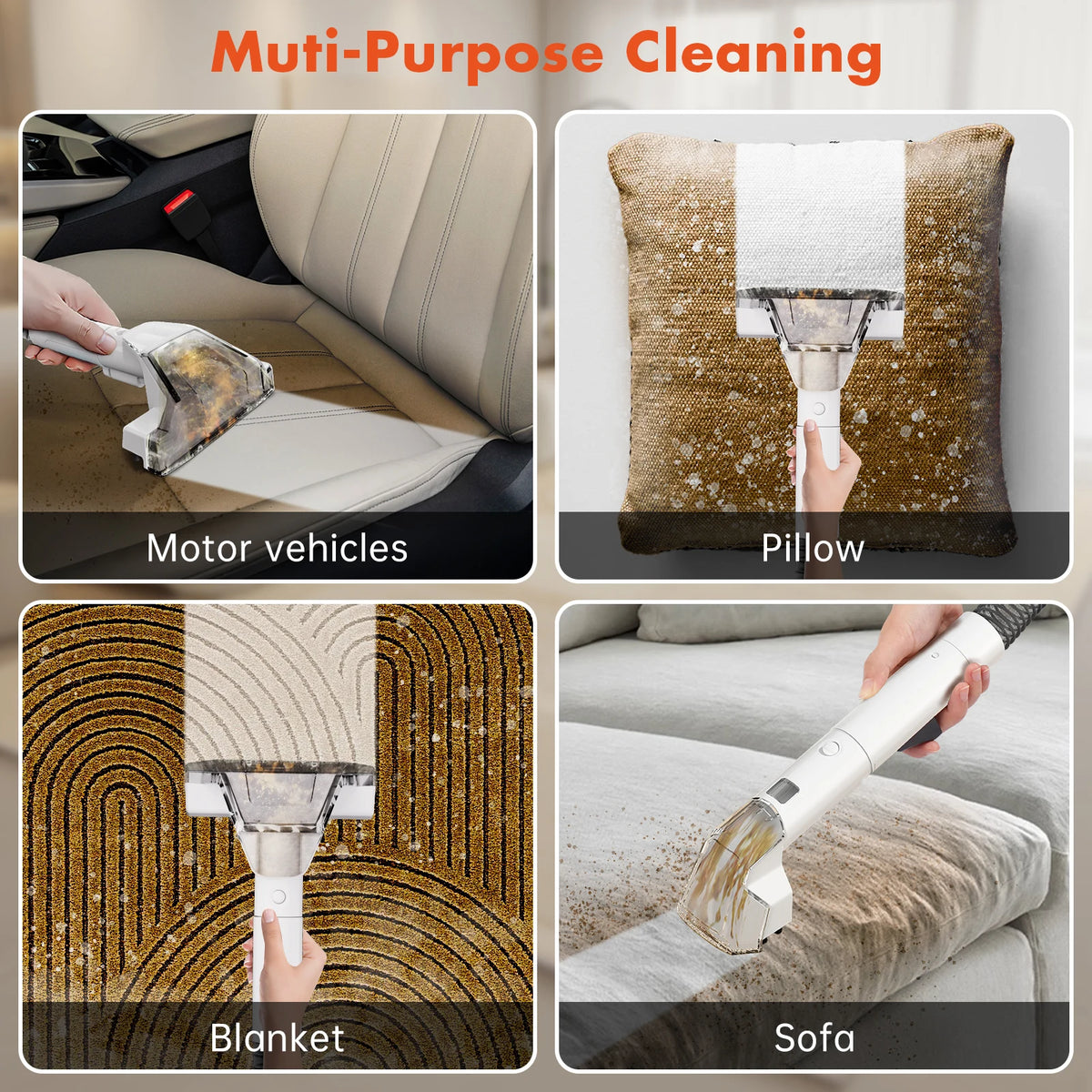 Omeser W07 15kpa Carpet Cleaner Machine 600w Upholstery
