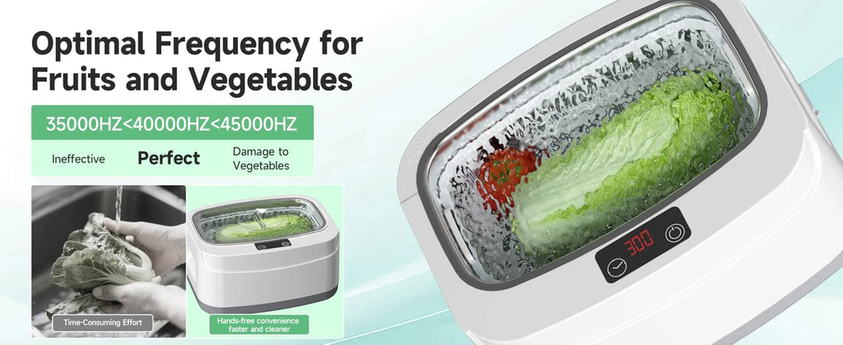 Kunphy Ultrasonic Machine 40khz Jewelry Cleaner Ultrasonic Bath