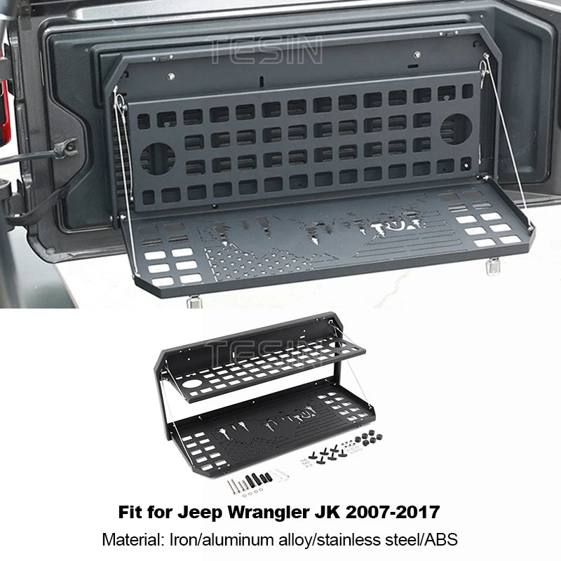 Tesin Car Rear Door Foldable Shelf Tailgate Table