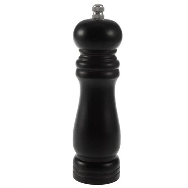 Wooden Pepper Grinder Mill Refillable Sea Salt Pepper