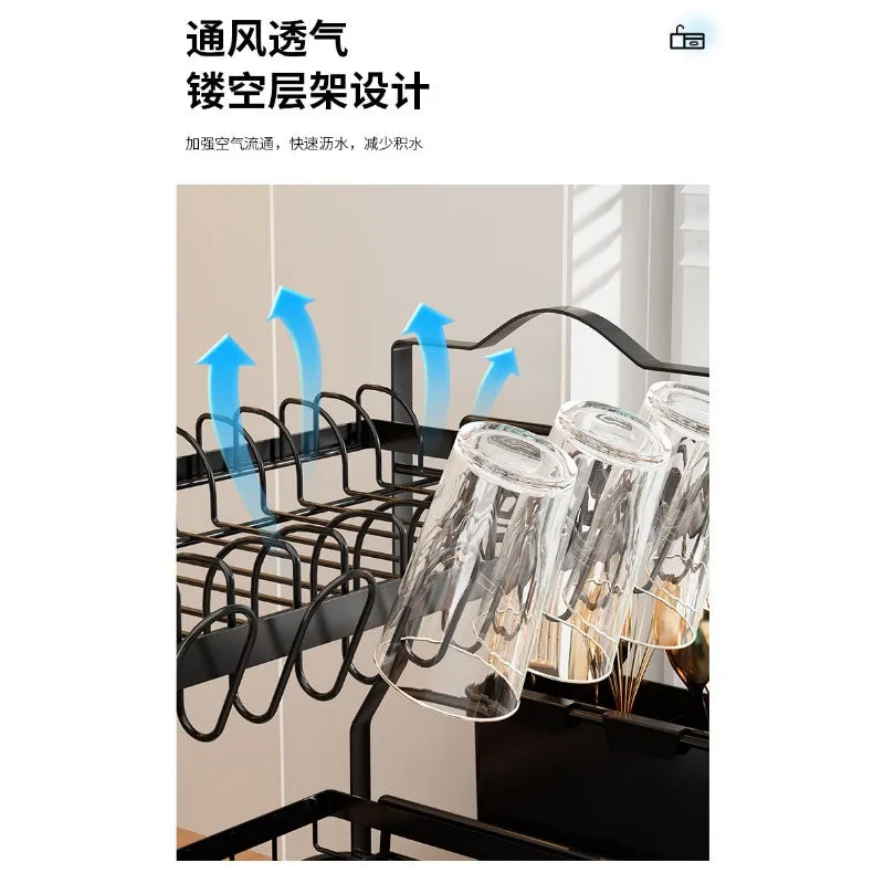 Factory Price Custom Tier Large Dish Drying Rack