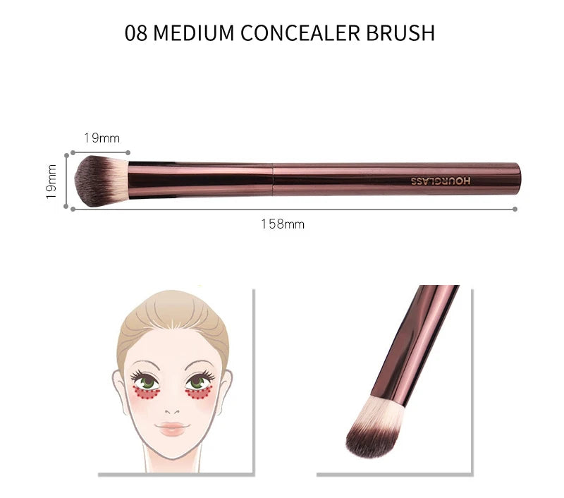 Hourglass Cruelty Makeup Brush-19brushes Blusher Powder