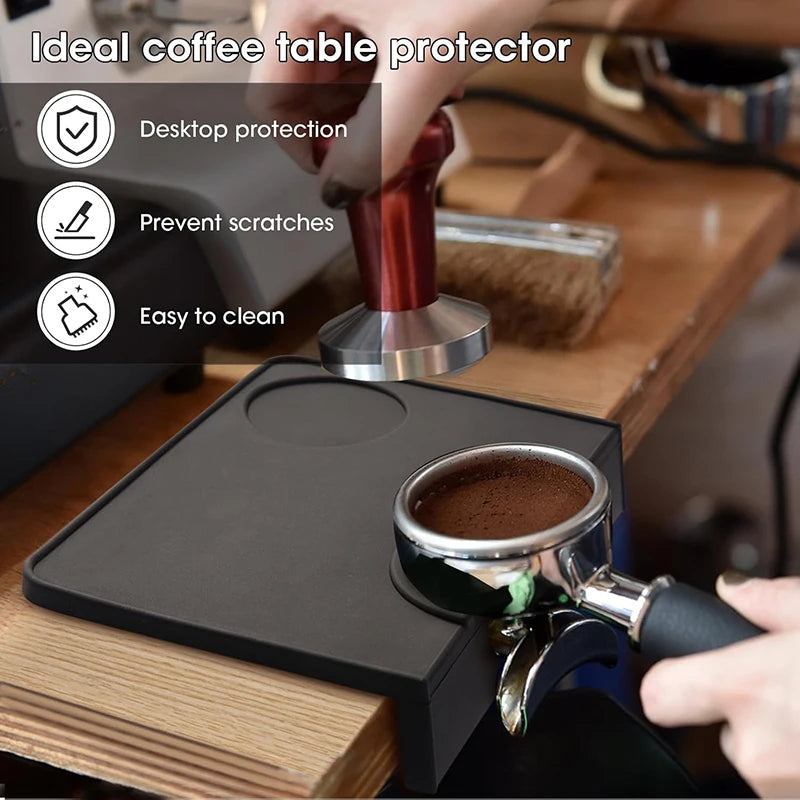 Silicone Coffee Tamper Mat Anti-Skid Espresso Silicone Mat
