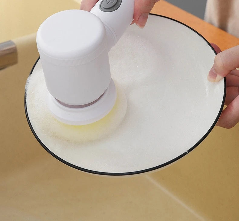 Electric Scrubber Brush Multi Use Bathroom Toilet Corner