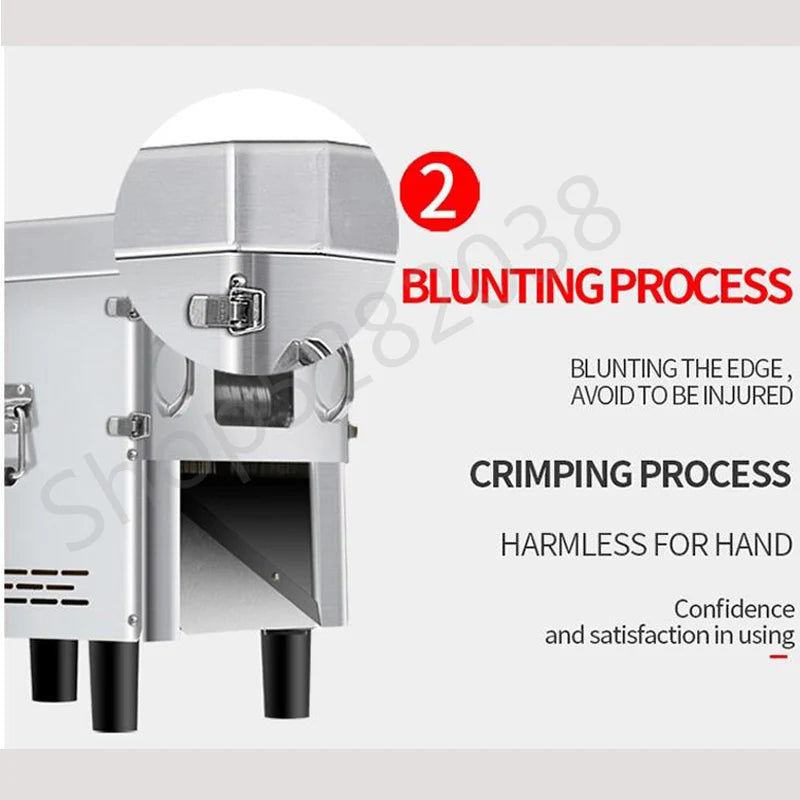 850w Fresh Meat Slicer Cube Cutter Machine Meat