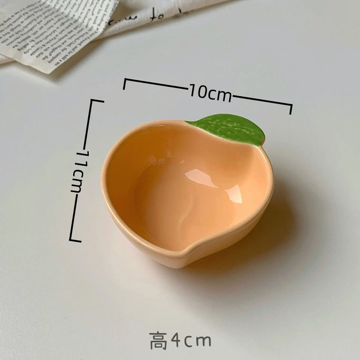 Cute Fruit Plate Underglaze Small Condiment Dish Ceramic