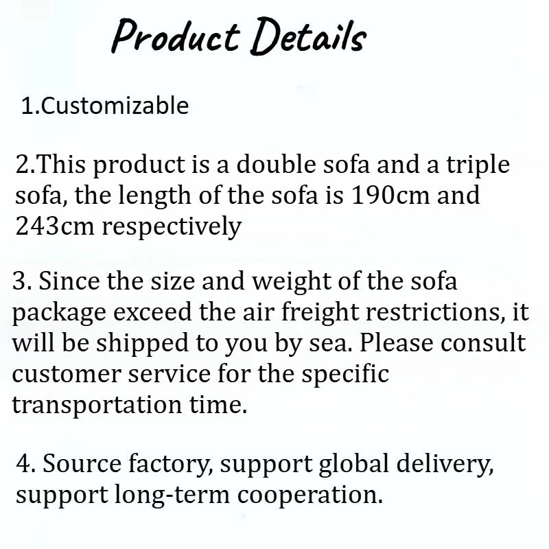 Compressed Vacuum Sofa Comfortable Double Triple Sofa Lazy