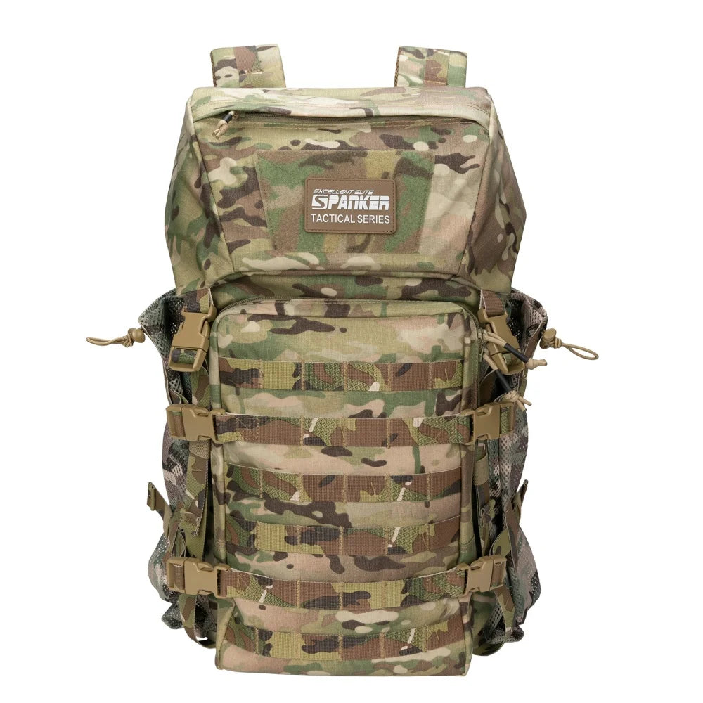 Tactical Backpack Outdoor Hiking Sport Knapsack 500d Nylon
