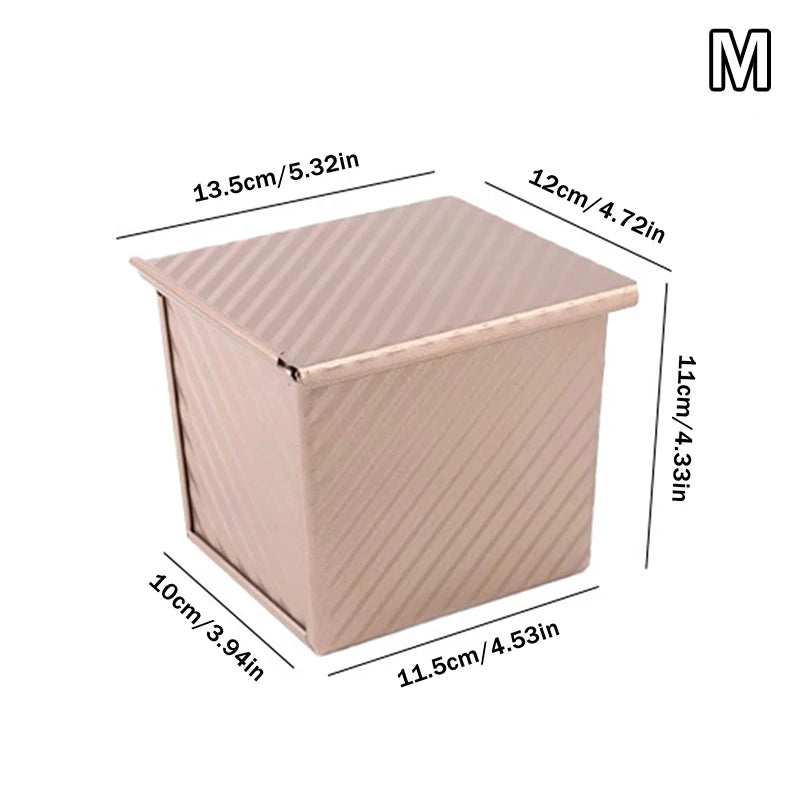 1pcs Rectangle Loaf Pan Cover Oven Baking Mould