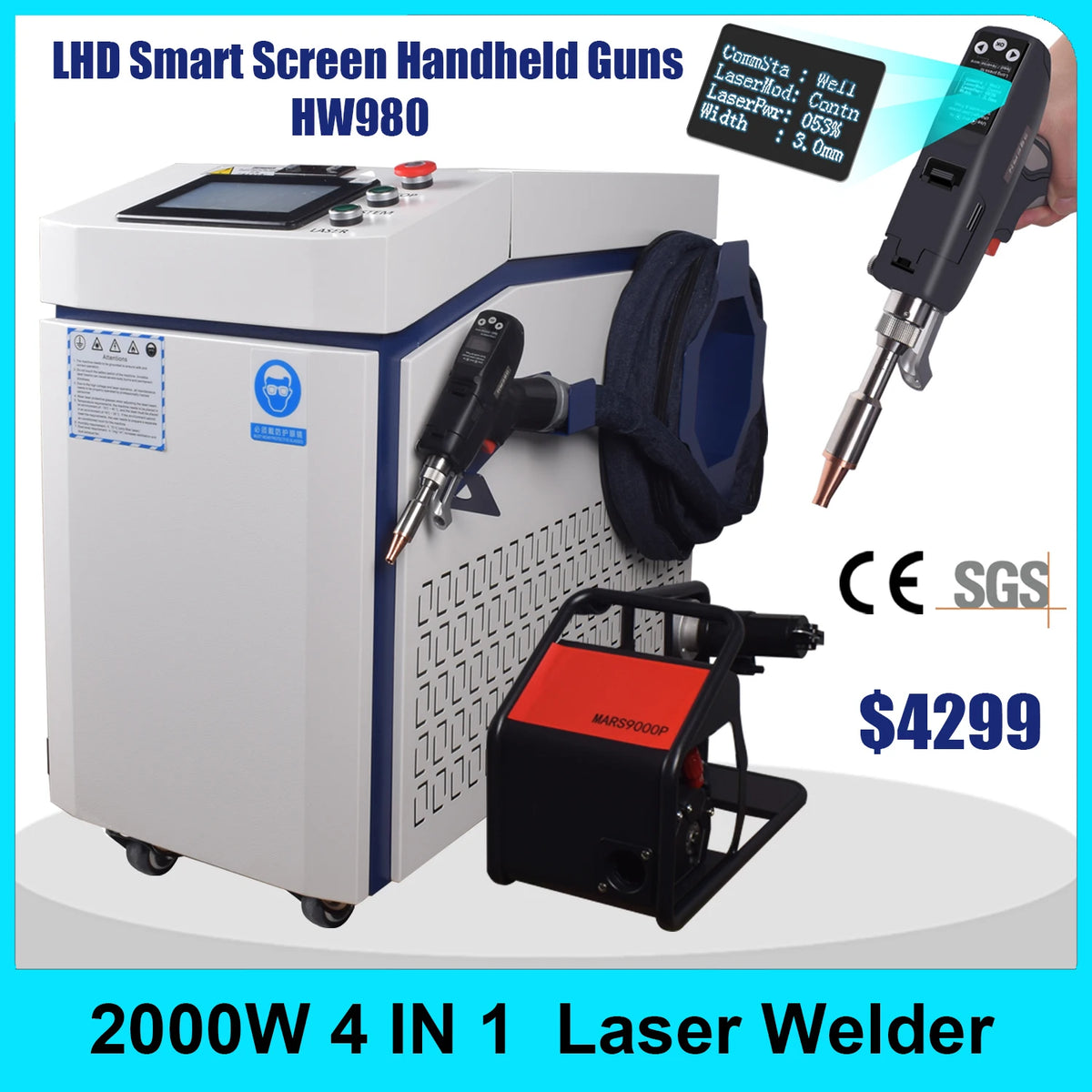 Raycus 3000w Laser Welder In Laser Welder Welding
