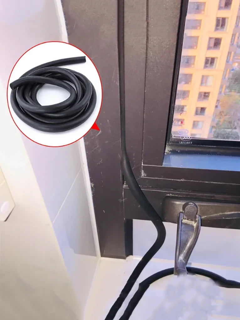 1-20 Meter Black Round Epdm Rubber Strip Foam