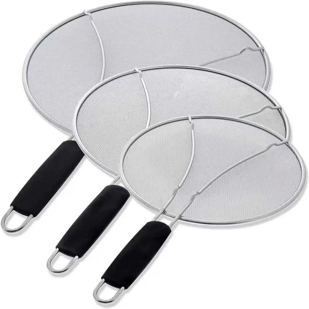 Stainless Steel Grease Splatter Screen Durable Anti Splatter