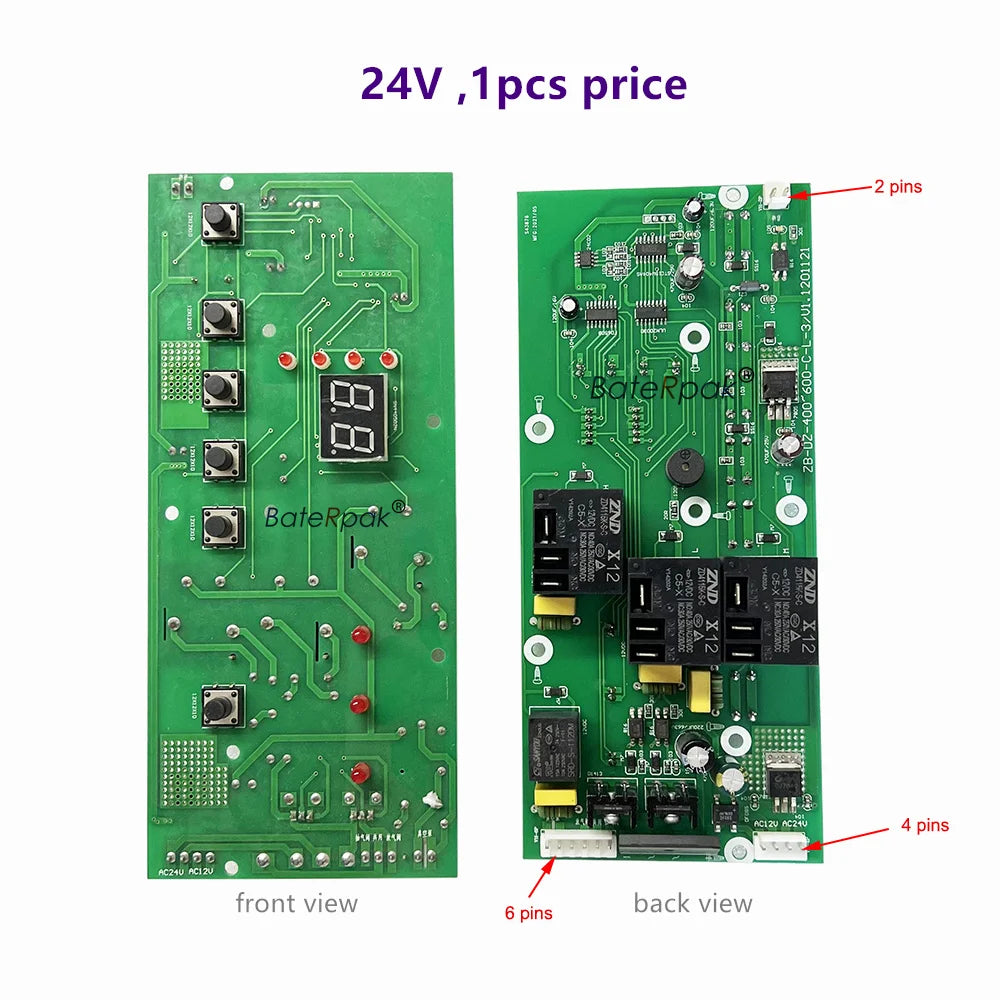 Baterpak Electric External Vacuum Sealer Pc Board Kingpacker