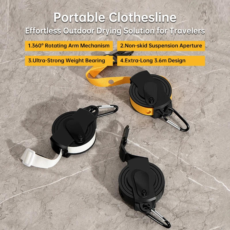 6m Retractable Car Drying Multi-Function Drying Rack Self-Driving