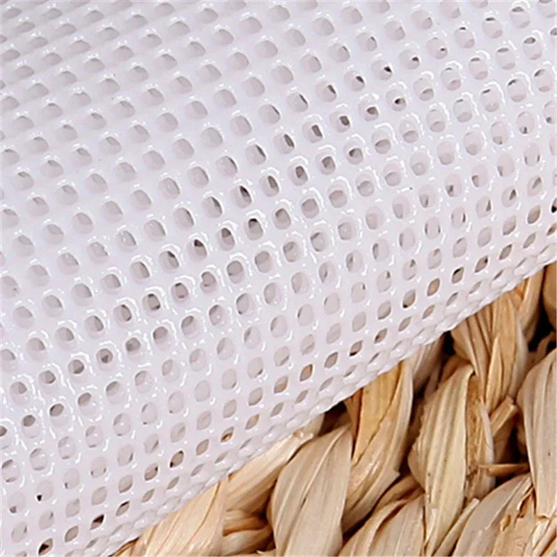 Non-Stick White Silicone Bamboo Steamer Baking Mat Dim