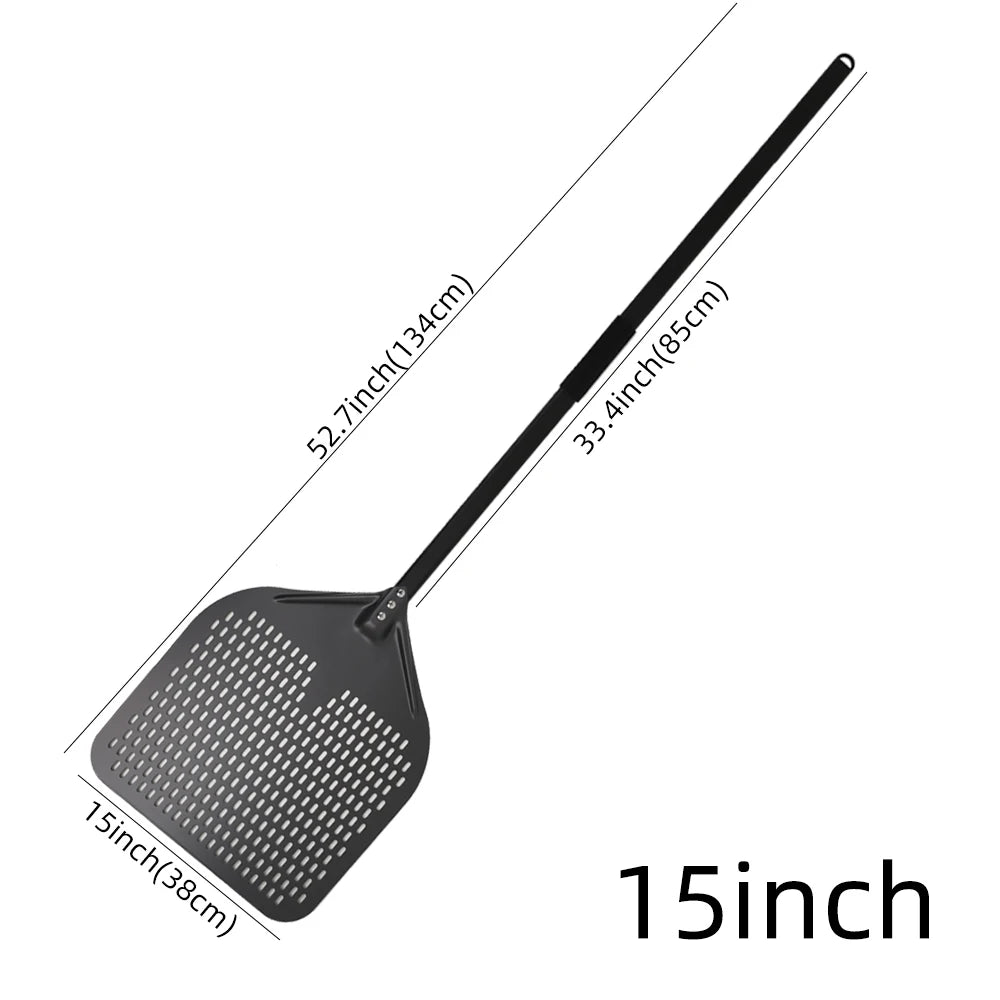 15 16 Inch Big Pizza Peel Perforated Shovel