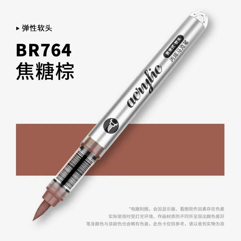 Grasp 168/1 Colors Acrylic Marker Pens Waterproof Pen