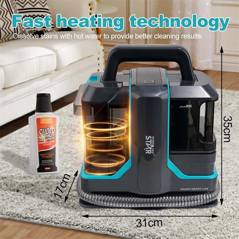 Wet Dry Vacuum Cleaner 15kpa Corded Sofa Carpet
