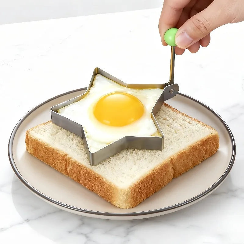 1/4/5pcs Stainless Steel Omelette Forming Machine Mold Breakfast