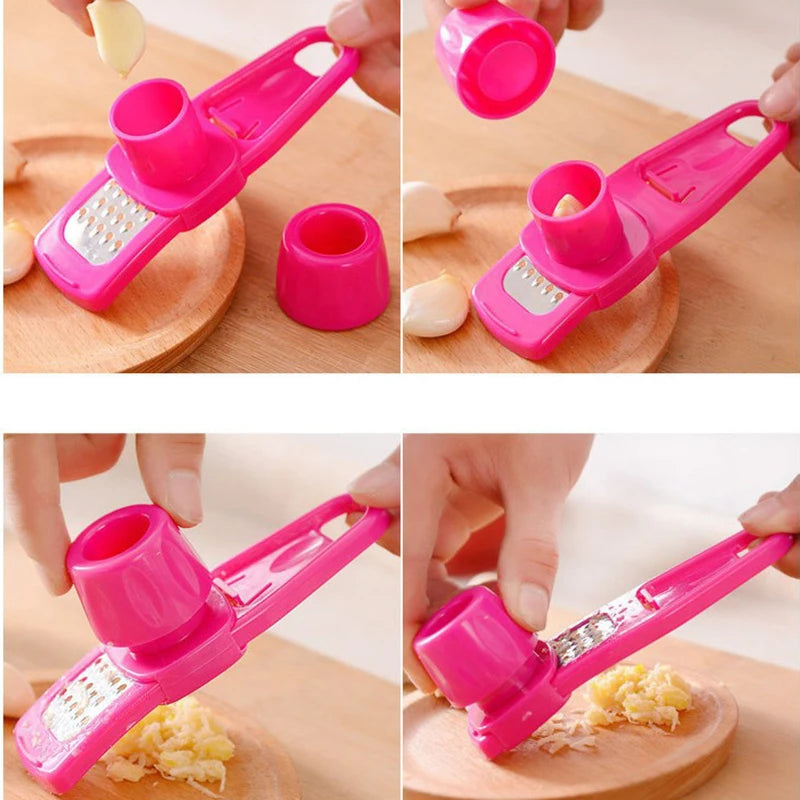 Pack Mini Garlic Grinder Creative Garlic Press Garlic