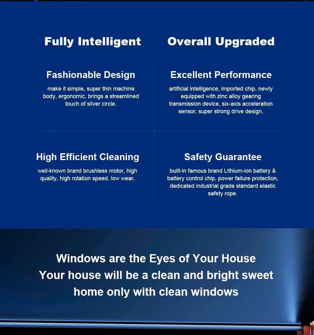 Window Cleaning Robot Liectroux Yw910 Double Water Spray