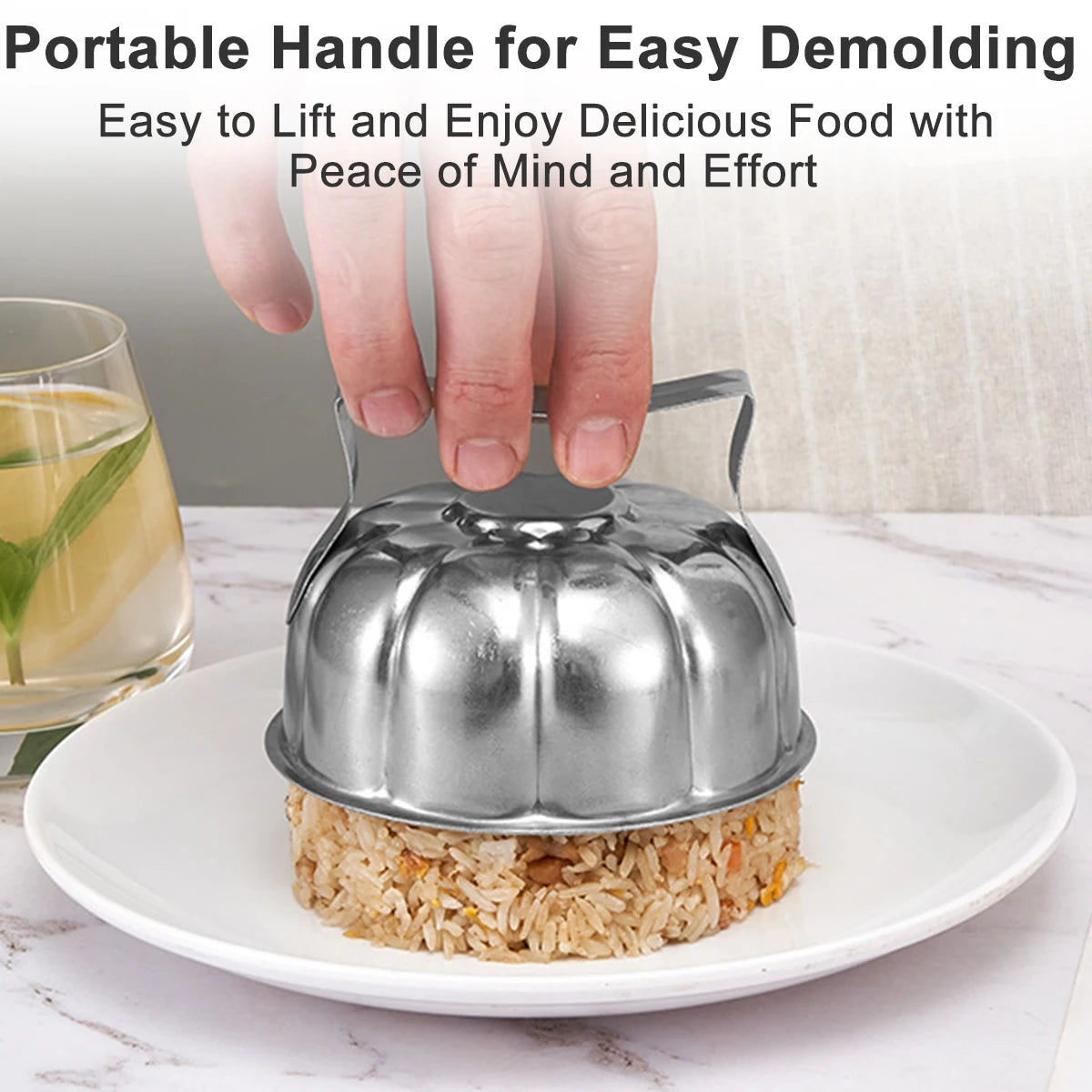 Omurice Mold Japanese-Style 304 Stainless Steel Boat-Shaped