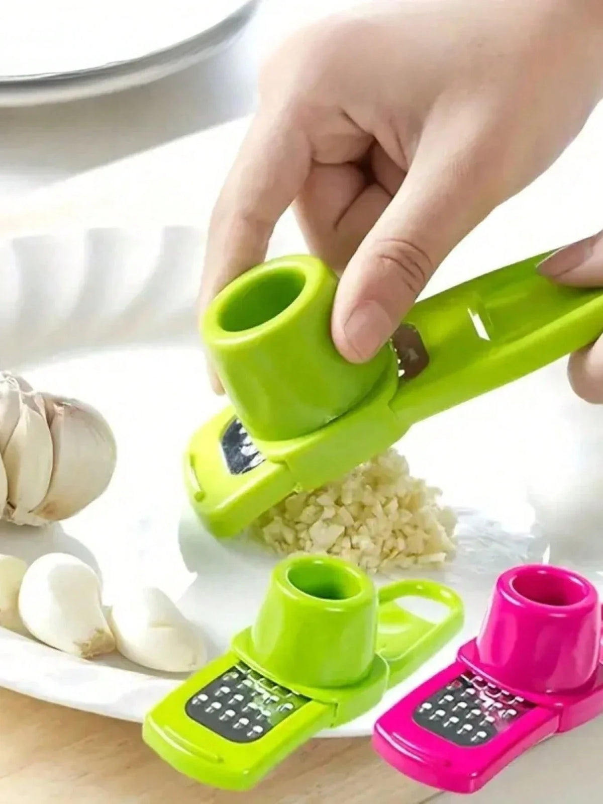 1/2pc Mini Garlic Grinder Creative Garlic Press Garlic
