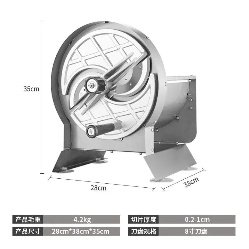 Stainless Steel Commercial Slicer Lemon Slice Potato Fruit