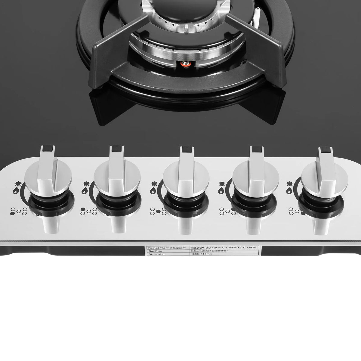 Lpg/Ng Gas Cooktop Gas Cooker Burners Built-In Gas