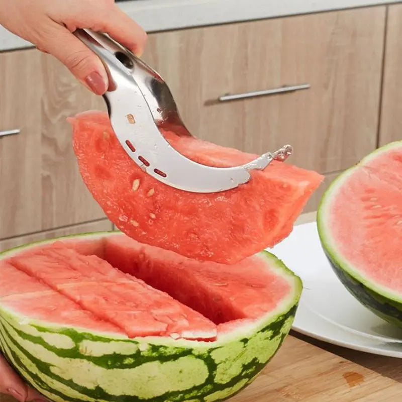 Watermelon Artifact Slicing Knife Stainless Steel Knife Corer