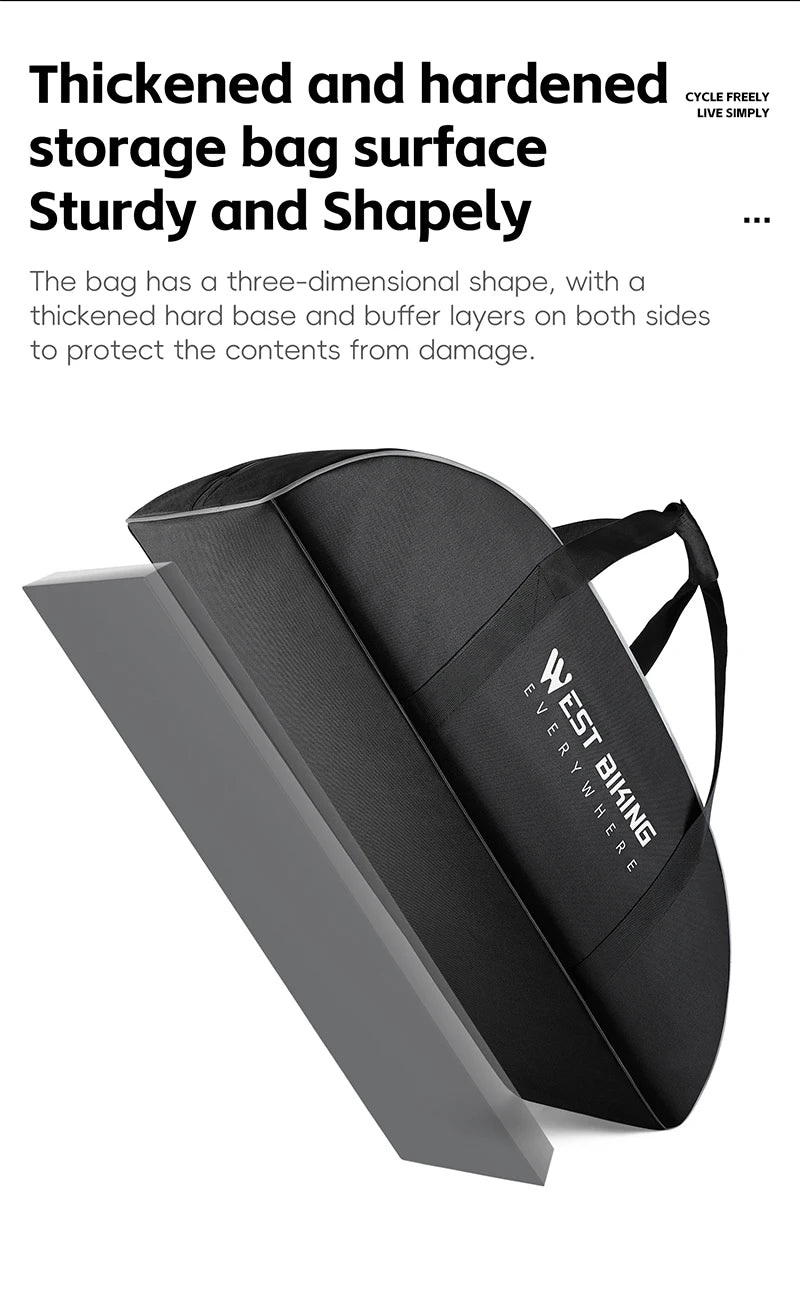 West Biking Bicycle Trainer Storage Bag Waterproof Bike