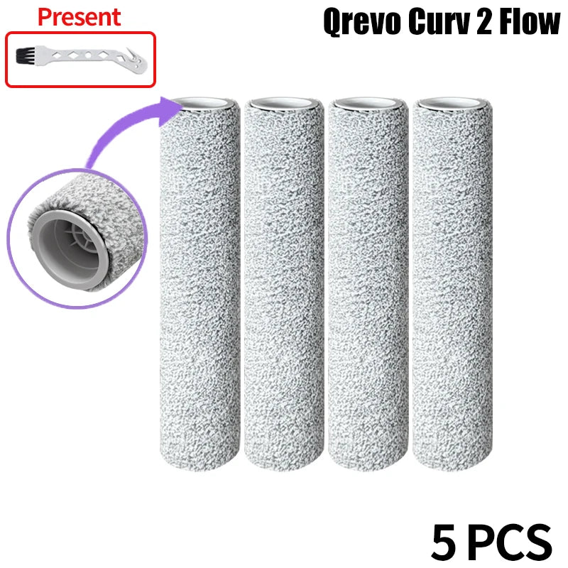 Roborock Qrevo Curv Flow Robot Vacuum Cleaner Dust